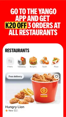 Yango Deli Food Delivery android App screenshot 3