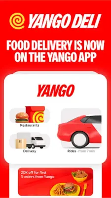 Yango Deli Food Delivery android App screenshot 4